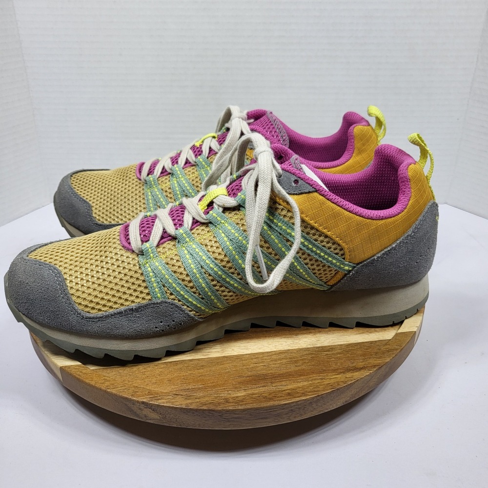 Merrell Alpine Sneaker Womens 10 Gold Pink Excellent Gorpcore Hiking J005418 - Picture 8 of 10